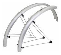 Garde boue vtt tringles 26 stronglight country 60mm argent (paire)