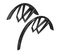 Polisport Garde-boue G-Mud 2 pièces avant et arrière universels 28'' Noir