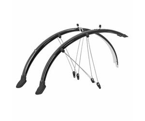 Garde-boues plasqtique incassable P2R (x2) Noir