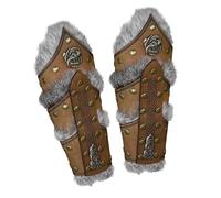 Garde-Bras De Tir À l'arc - Similicuir Matériau 25x24 Cm | Protège-Bras en Cuir | Brassards en Similicuir | Bouclier De Protection De L'-Bras pour Entraînement Au Tir Sportif Et Usage