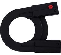 Garde-chaîne Hebie 0350R D18 E1 Chainglider partie arrière 18-22 dents, pour divers pignons, noir