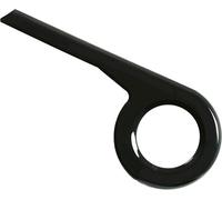 Garde-chaîne Hebie CHAINGUARD 385, 1 aile, rigide hebie plastique 36 - 40 dents 1 fois noir