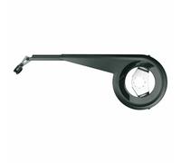 SKS GERMANY Garde-chaîne vélo Chainbow 158 mm – Télescopique pour moyeux à vitesses – Noir