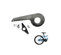 Garde-chaine velo universel 32-36 dents robuste pour enfants accessoire noir petit plateau (Noir transparent)