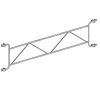 GARDE CORPS ALTRAD GALVANISÉ LONGUEUR 3M VITO 49 - J00072