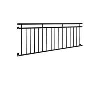 Garde-corps Balcon Français Juliet - 225 x 90 cm - avec 16 Barres de