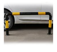 Garde-Corps de Parking, Garde-Corps de sécurité en Forme de U, barrière Anti-Collision en Acier Inoxydable, Poteau de signalisation Bicolore pour la Gestion des foules, Robuste, épaisseur 1,