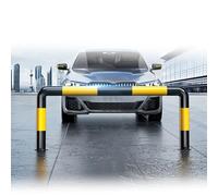 Garde-corps De Stationnement En Forme U À Haute Visibilité, Barrières Anti-collision, Butées Roues, For La Sécurité Des Garages Et Protection Lors Manœuvres Recul(80x60cm-2.0mm)
