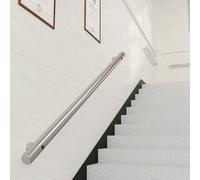 Garde-corps en acier inoxydable antidérapant pour escaliers - Kit de barre de soutien d'intérieur pour hôpital et maison, Banister il avec poignée antidérapante pour plus de sécurité et de stabilité