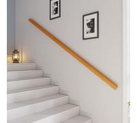 Garde-corps en bois de pin antidérapant pour personnes âgées et enfants, 5,2 m, garde-corps de sécurité mural pour maison, villa, jardin d'enfants et élégant