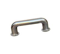 Garde-corps en forme de U, garde-corps de parking en acier inoxydable, monobloc, adapté aux parkings et ateliers industriels(50x30cm-76mm)