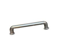 Garde-corps en forme de U, garde-corps de parking en acier inoxydable, monobloc, adapté aux parkings et ateliers industriels(100x30cm-63mm)