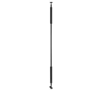 garde corps escalier Balustre métallique domestique pour escaliers droits et inclinés, balustres d'escalier personnalisables, pour prévenir les chutes(Black,115cm/45.3in/3.8ft)