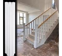 Garde Corps Escalier Balustres Intérieurs pour Kits de Garde-Corps D'escalier de Porche, Colonne D'escalier Carrée pour Rampes Blanches/Porche/Terrasse, Poteau de Balcon de 48 mm(26 pcs)