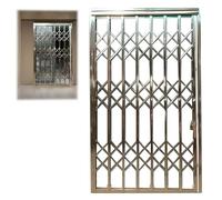 Garde Corps Fenetre Fenêtre Coulissante Pliante Antirouille W 72 78 84 88 92 98 114 128 136 144 150 Cm, Fenêtre De Sécurité Pliante Facile À Installer Pour Usines/entrepôts(125x100cm)