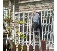 Garde Corps Fenetre Grilles De Sécurité Pour Fenêtres De Maison, Grille De Fenêtre Pliante Verrouillable Pour Intérieur Et Extérieur, Protection Anti-effraction Pour Fenêtres(130x90cm/52x36in)