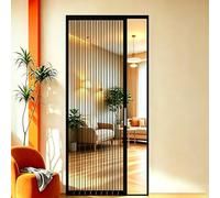 Garde Corps Fenetre Porte Pliante Haute Verrouillable pour La Ventilation, Kit Quincaillerie Porte Moustiquaire Alliage D'aluminium Léger, Clôture Antirouille sur Mesure(W100xH120cm/39x47in)
