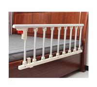 Garde-corps latéral pour lit de personnes âgées, poignée d'assistance de sécurité, garde-corps de lit pour pare-chocs d'hôpital pliable, main courante latérale de lit en alliage d'aluminium blanc ar