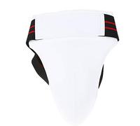 Garde d'aine pour Hommes, protège-aine de Boxe pour Hommes, Amortisseur de Taekwondo karaté Jockstrap Sanda Entrejambe Protecteur(L)
