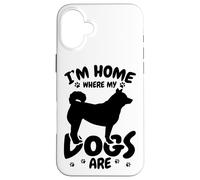 Garde d'animaux pour Les Amoureux des Chiens Coque pour iPhone 16 Plus