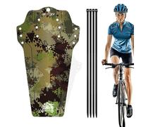 Garde de Boue de Montagne,Garde,Creative Quick Release Bike Mud Guard Ailes de vélo - Motif imprimé Bicycle Splash Guard Road Fenders pour Roues de vélo arrière