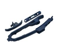 Garde de chaîne Convient pour KTM SX SXF XC XCF XCFW SMR 125 250 300 350 450 2007-2020 Kit de protection de pièce coulissante de curseur de chaîne de serrage(Blue 3 Piece Set)