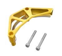 Garde de chaîne Convient pour Suzuki DRZ400S DRZ400SM 2000-2024, couvercle de chaîne de protection de pignon avant, bras de débrayage, butée de câble Couvercle de Protection(Gold.)