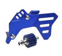 Garde de chaîne Convient pour SX SXF EXC EXC-F XC XCF XCW TPI FC TE TX 250 300 350 2016-2023 Couvercle de pignon avant Garde-chaîne Couvercle de Protection(Set Blue)