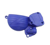 Garde de chaîne Convient pour Yamaha DT230 Convient pour Loncin MT250 GPX TSE250R Protecteur d'allumage Protection d'embrayage Couvercle de pompe à eau Couvercle de Protection(Blue Clutch Cover)