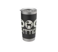 Garde de chien Gobelet isotherme en acier inoxydable double paroi