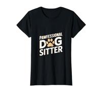 Garde de Chiens Professionnelle T-Shirt Graphique avec Valeur