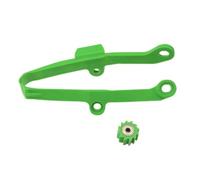 Garde De Guide De Chaîne Compatible Avec Pour Kx450f 2009 2010 2011-2018 Accessoires Curseur De Culbuteur De Moto Coulisse Protection Transmission