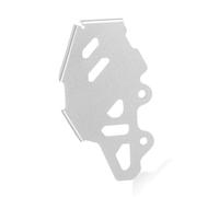 Garde de maître-Cylindre de Frein arrière adapté for CRF 300L 300 L CRF300 CRF300L 2023 2022, Couvercle de Protection du Talon de Moto(Silver)