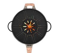 Garde de poêle - Graisse en silicone pour 10-12 pouces - Cooking Cover,for Baking Food Strainer The Silicone keeps CountertopColander Cuisine Cuisinière Pan Pot Steamer