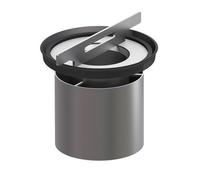 Garde d'eau Inox pour siphon de cours bas - 210 mm - Europoint ACO