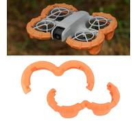 Garde D'hélice pour Neo, Anti Collision Accesstes Protector Cover Lightweight Props Bumper Protective Cover Ring Remplacement des Accessoires Neo Drone, Couleur Orange Vif