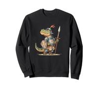 Garde Dinosaure Cool en Costume de Chevalier pour garçons et Filles Sweatshirt