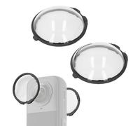 Garde D'objectif 2PCS pour X5, Couvercle de L'objectif en Verre Optique pour Accessoires One X5, Anti-grattement