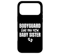 Garde du Corps drôle pour ma Nouvelle Petite sœur Big Brother Security Coque pour iPhone 17 Pro Max