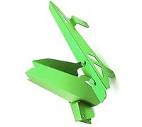 Garde-éclaboussures Moto Accessoires Chaîne Garde Couverture Protecteur Garde-boue Arrière Pour KAWASAKI Pour NINJA 400 Z400 2018 2019 2020(Green)