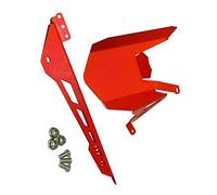 Garde-éclaboussures Pour Y-AMAHA MT-07 FZ07 Tracer 2014-2019 2020 2021 2022 2023 Garde-boue De Roue Arrière Moto Avec Protecteur Couverture Garde Chaîne(Rosso)