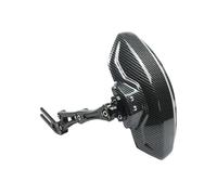 Garde Flap Boue Garde-Boue De Moto Et Vélo, Support en Aluminium, Garde-Boue Arrière Universel pour Pneus De 10 Pouces, Aile Réglable Rotative À 360 Degrés