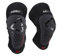 Leatt 3DF 5.0 EVO Jr, genouillères pour jeunes Taille unique Noir Noir