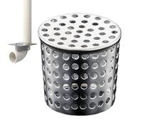 Garde-gouttière | Crépine De Filtre en Acier Inoxydable 304 | Protecteur De Gouttière Downsport, Nettoyeur De Gouttière, Filtre Extérieur, Filtre pour Arrêts, Blocage des Feuilles e t des Débris