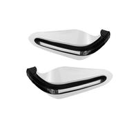 Garde Guidon Protège Mains Protège-Mains De Moto ABS 15-22 Mm, Guidon avec Éclairage LED, Protège-Mains Universel pour SR4 Max pour DL1000 pour Bandit pour Forza