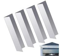 Garde-joint de porte de garage - Bouclier animal de 4 paquets 5,91 x 1,77 pouces | Hors joint de porte de garage protecteur | Garde de matériel de fenêtre de service lourd, balayage