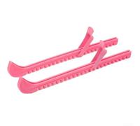 Garde-Lames Hockey Caoutchouc Souple Résistant Froid | Nylon résistant à l'usure, boucle ajustable, pour semelle antidérapante, pour hockey et patinage artistique(Powder)