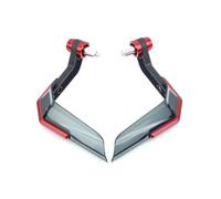 Garde-main Moto 22MM Protecteur Antichute Pour Z750 Z800 Z900 Z1000 Pour Versys 650 ER6N ER6F Z900RS Protection guidon(ROUGE)