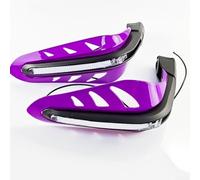 Garde-Main Or ABS Léger pour ATV pour quad et Scooter Garde-Main(purple) | ABS haute résistance, protection impacts, couleur , montage pour facile, 7/8 et 1-1/8 pouce