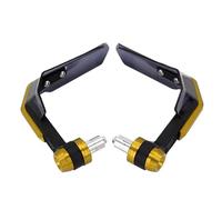 Garde-main Universel En Alliage D'aluminium Pour Moto 7/8 Pouces 22MM Pour Triumph Pour Tiger 1050 Pour Street Pour Triple 765 675 HETEVSCCK(Or)